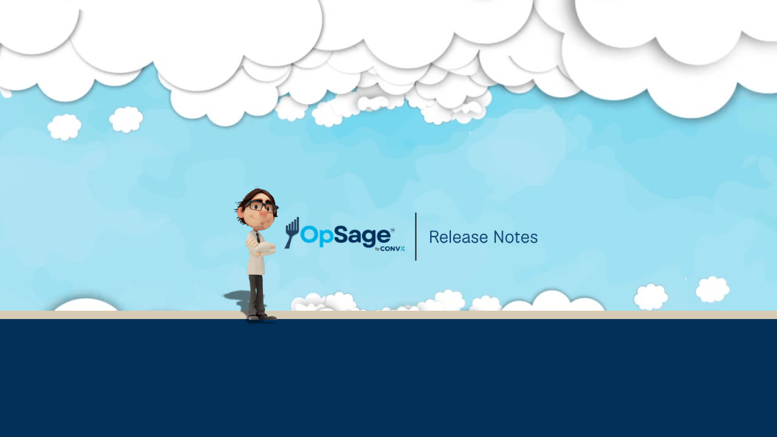 opsage release notes header
